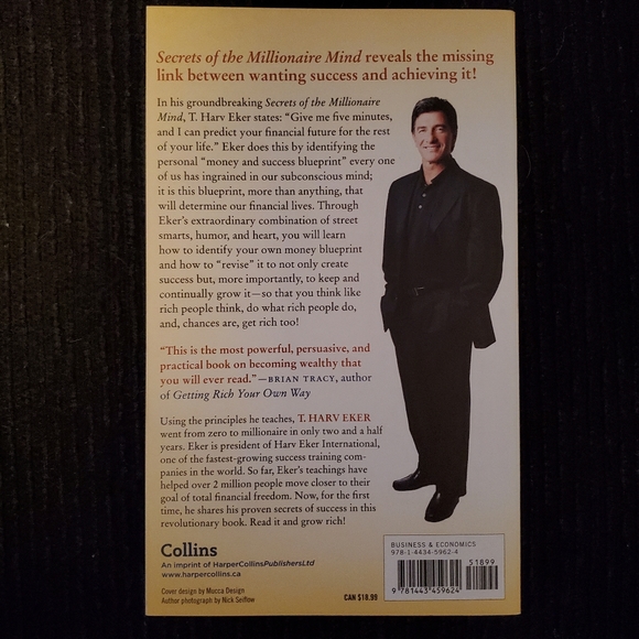 BOOK - Secrets of the Millionaire Mind - Picture 2 of 2
